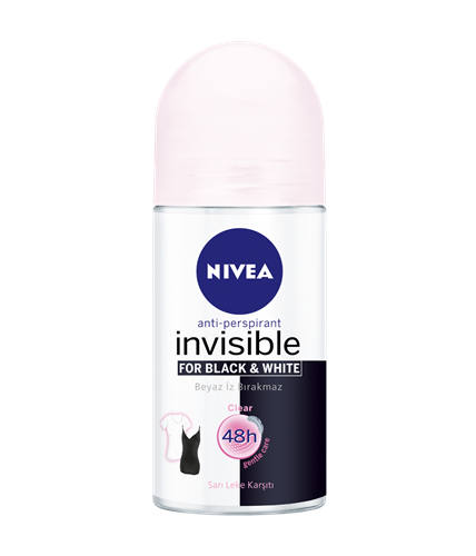 NIVEA BAYAN KOLTUK ALTI ROLL-ON 25ml İNVİSİBLE CLEAR
