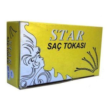 STAR SAÇ TOKASI SARI NO:5 (200 ADET)