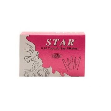 STAR TOPUZLU SAC FIRKETESI 0,70 (150 ADET)