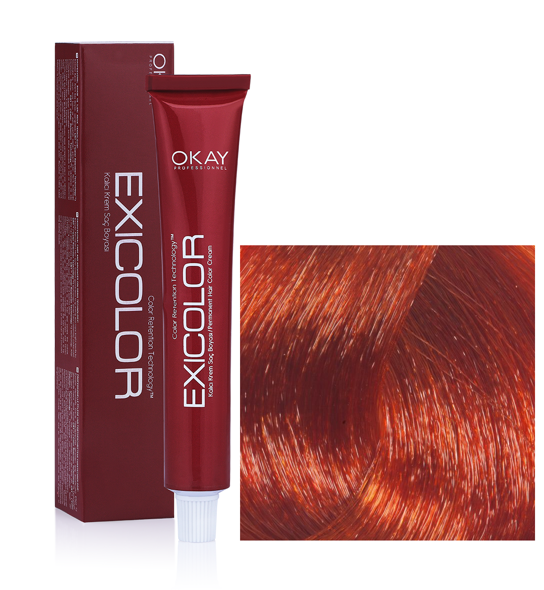 EXİCOLOR SAÇ BOYASI 0.44  YOĞUN BAKIR