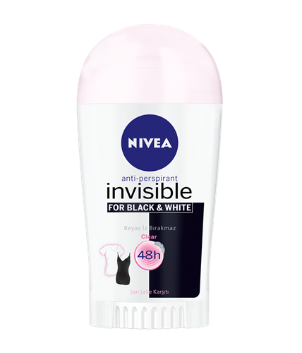 NIVEA BAYAN KOLTUK ALTI STICK ROLL-ON Black&Whıte İpeksi Pürüzsüzlük