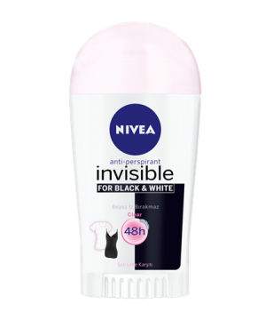 NIVEA BAYAN KOLTUK ALTI STICK ROLL-ON Black&Whıte İpeksi Pürüzsüzlük