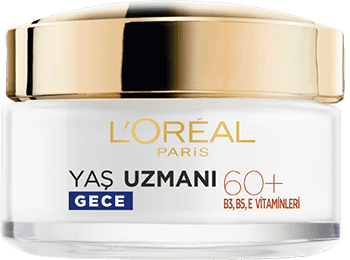 LOREAL YAŞ UZMANI GECE 60+ Kırışıklık Karşıtı Neml