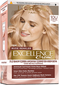 LOREAL EXCELLENCE CREME AMONYAKSIZ Saç Boyası 10U
