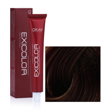 EXİCOLOR SAÇ BOYASI 4.3  KAHVE DORE