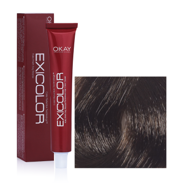 EXİCOLOR SAÇ BOYASI 4.71 YOĞUN KÜLLÜ KAHVE