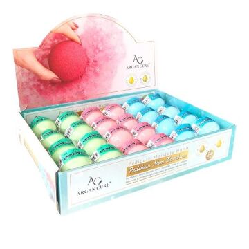 ARGAN CURE PEDİKÜR NEM BOMBASI PEMBE 37GR-1 ADET