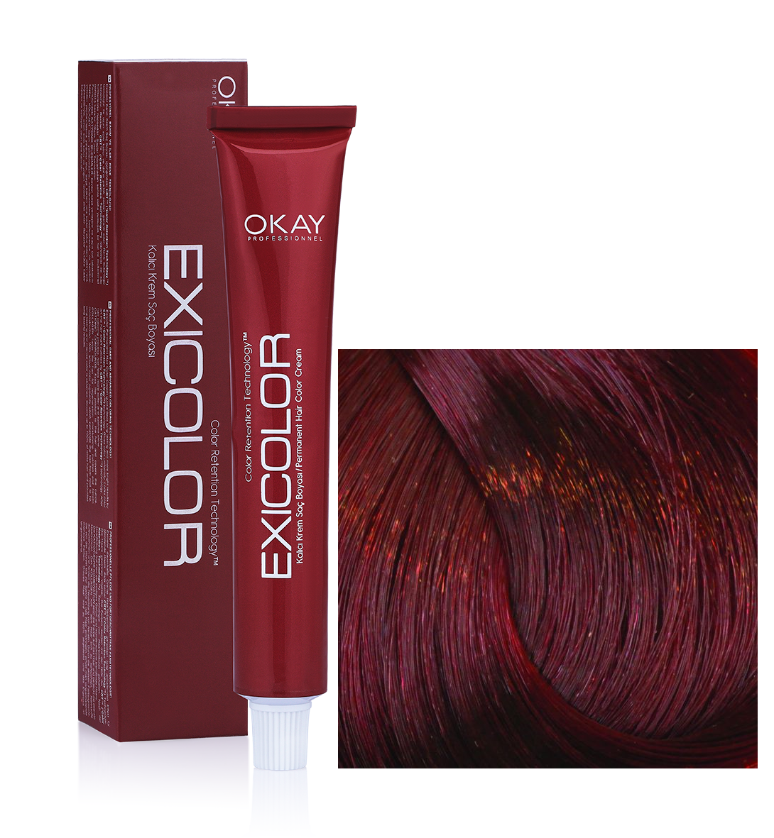 EXİCOLOR SAÇ BOYASI 5.65 RUBİ KIZILI