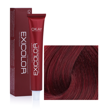 EXİCOLOR SAÇ BOYASI 5.66  ŞARAP KIZILI