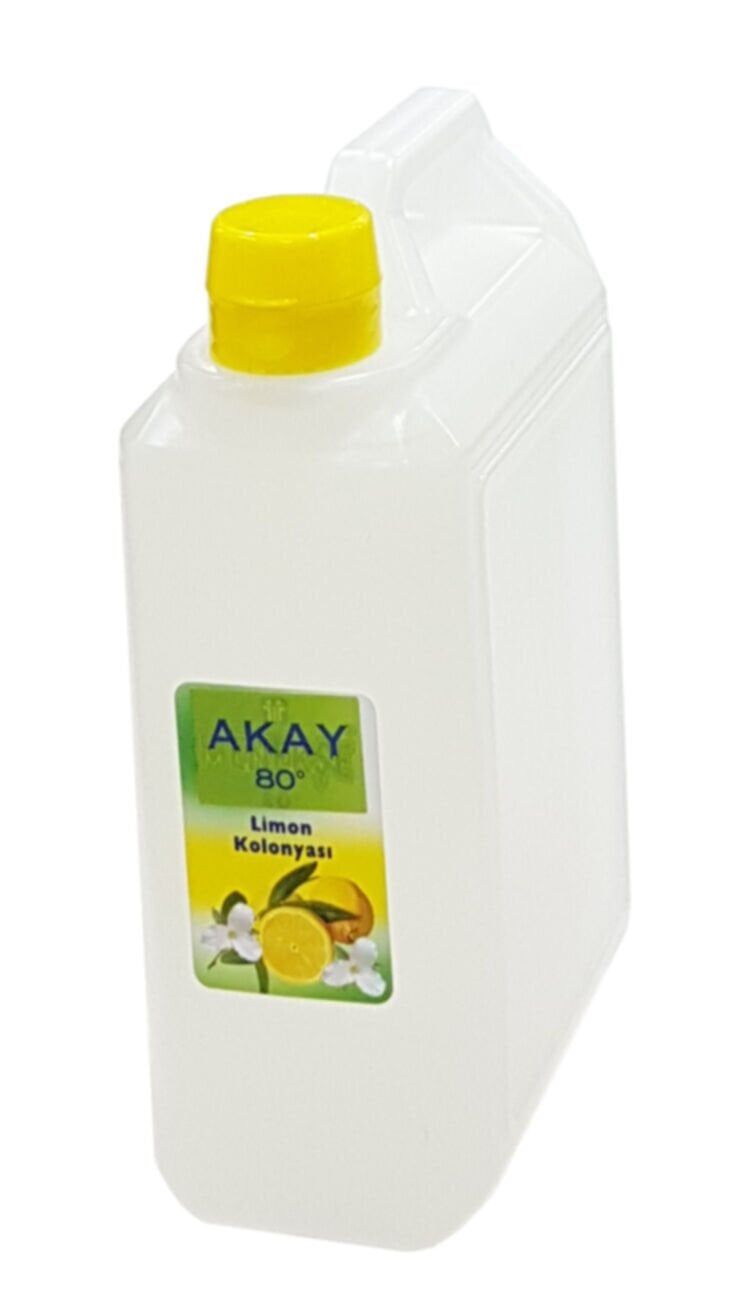 AKAY LİMON KOLONYASI 80 DERECE 1 litre