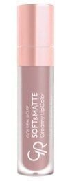 GOLDEN ROSE RUJ LİKİT SOFT MATTE 101