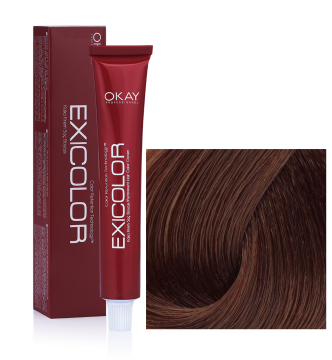 EXİCOLOR SAÇ BOYASI 6  KOYU KUMRAL