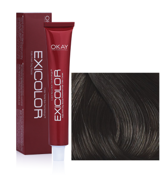 EXİCOLOR SAÇ BOYASI 6.13 KOYU KUMRAL EKSTRA MAT