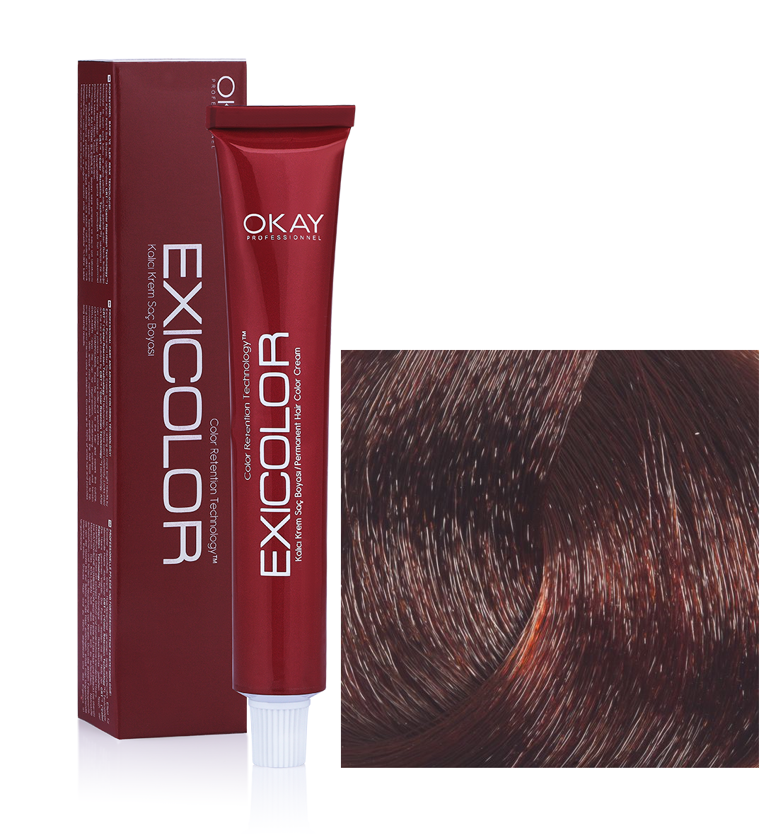 EXİCOLOR SAÇ BOYASI 6.46  BAKIR KIZIL
