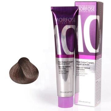 MORFOSE 10 SAÇ BOYASI 100ml / 7.71 Doğal Küllü Kahve