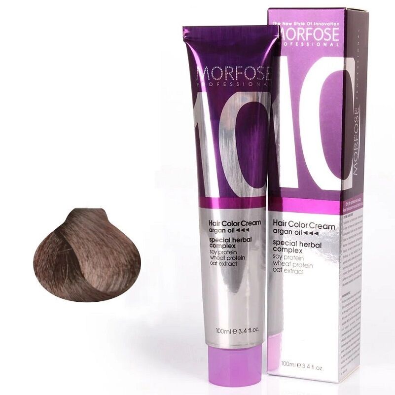 MORFOSE 10 SAÇ BOYASI 100ml / 6.71 Koyu küllü kahve