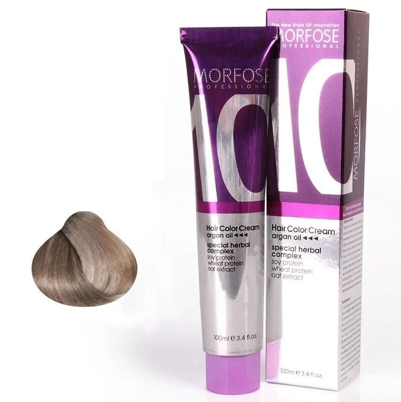 MORFOSE 10 SAÇ BOYASI 100ml / 8.71 Açık küllü kahve