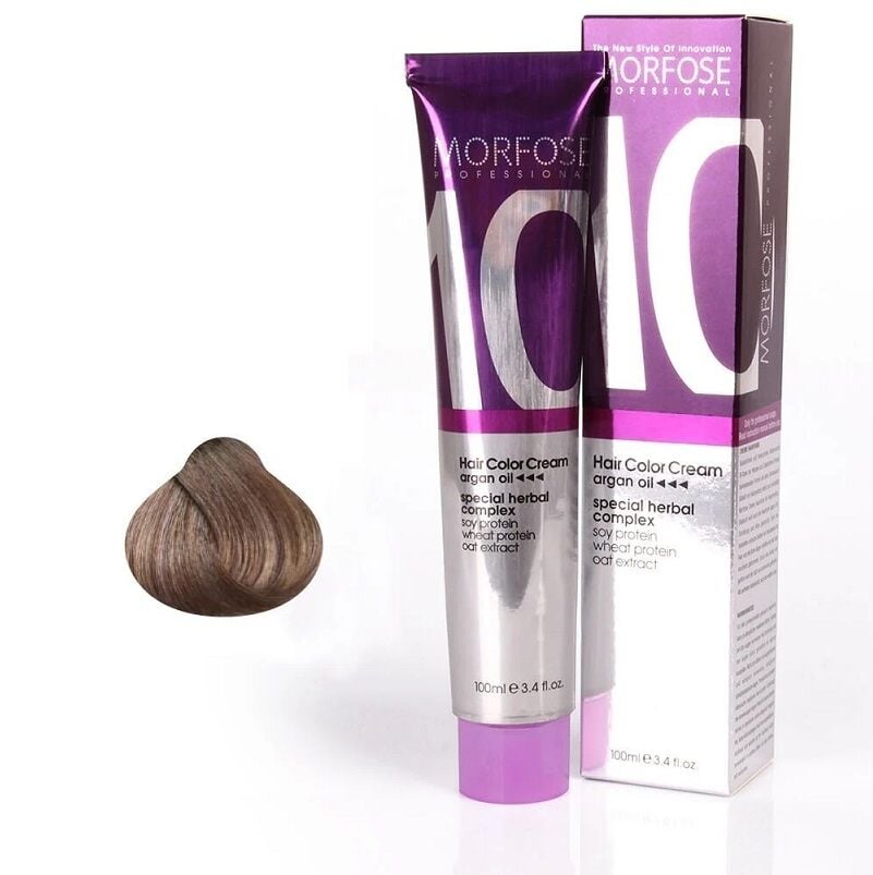 MORFOSE 10 SAÇ BOYASI 100ml / 7.21 Kumral İrize Küllü