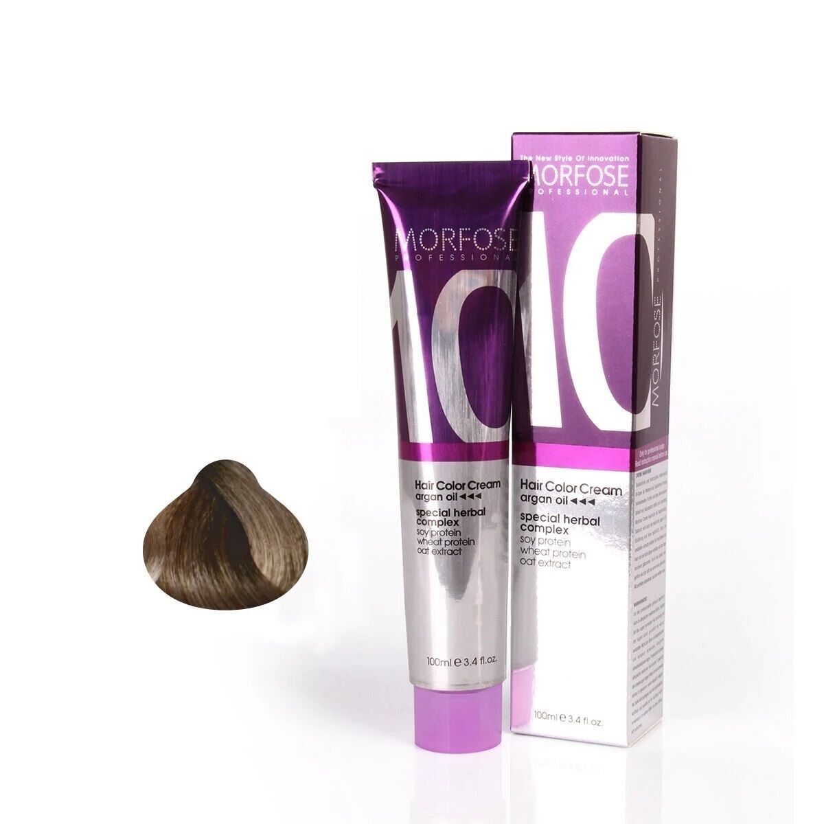 MORFOSE 10 SAÇ BOYASI 100ml / 7.12 Kumral Küllü İrize