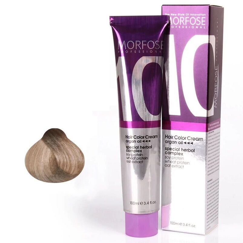 MORFOSE 10 SAÇ BOYASI 100ml / 8.12 Açık Kumral Külü İrize