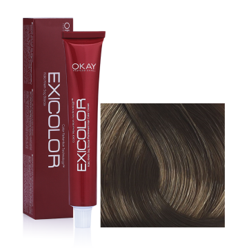 EXİCOLOR SAÇ BOYASI 8.13 KOYU KUMRAL EKSTRA MAT