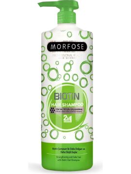 MORFOSE ŞAMPUAN 1000ml YEŞİL SERİ BIOTIN