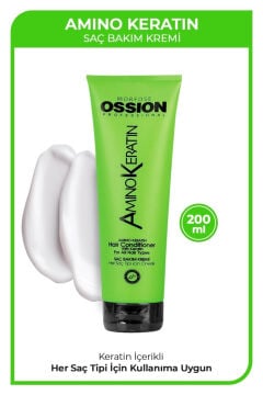 OSSION AMINO KERATIN SAÇ MASKESİ 200ML