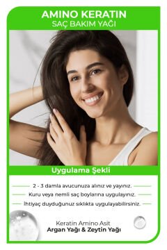 OSSION AMINO KERATIN SAC BAKIM YAGI 100ml