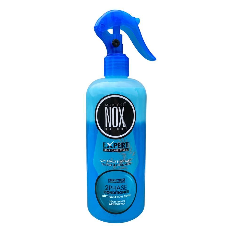 NOX FÖN SUYU ÇAYAĞACI YAĞI VE KOLAGEN 400ML MAVİ