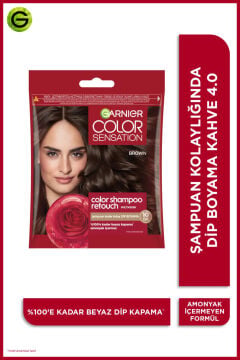 GARNIER COLOR SENSATION ŞAMPUAN SAÇ BOYASI 4.0 Kahve