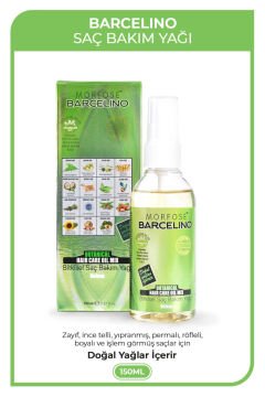 BARCELİNO SAÇ BAKIM YAĞI 150 ML