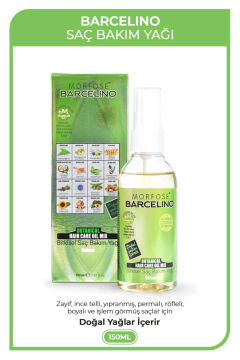 BARCELİNO SAÇ BAKIM YAĞI 150 ML