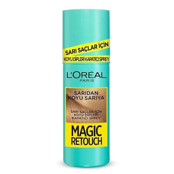 LOREAL MAGIC RETOUCH SAÇ DİP KAPATICI Sarıdan Koyu Sarıya
