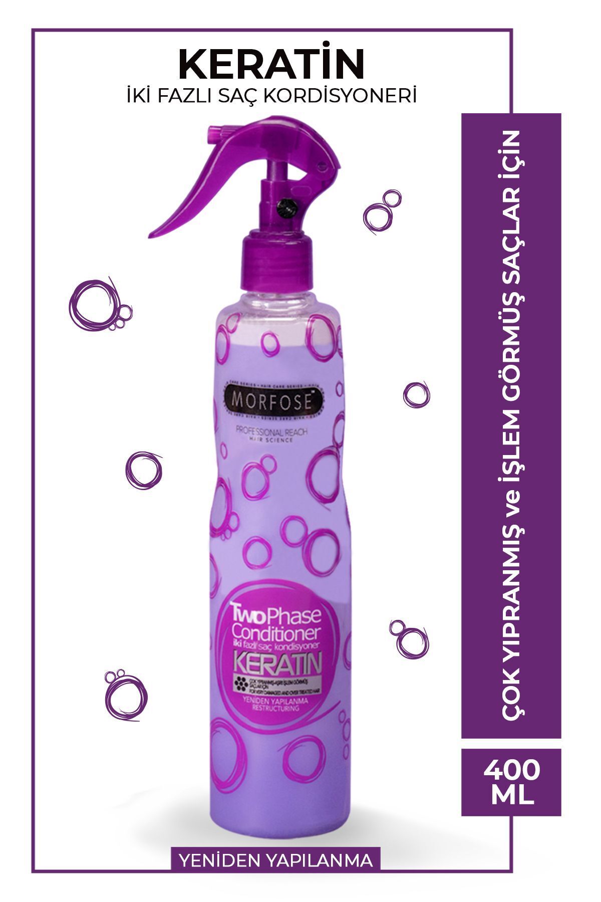 MORFOSE FÖN SUYU 400ml KERATIN