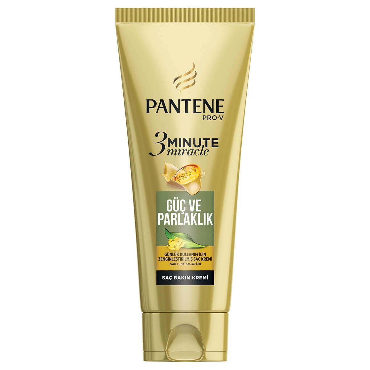 PANTENE 3 MINUTE SAÇ BAKIM KREMİ GÜÇ VE PARLAKLIK
