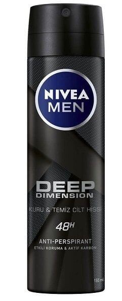 NIVEA MEN DEODORANT DEEP DIMENSION Dark Wood