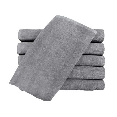 HAVLU NORMAL GRİ /TEKLİ/ BERBER HAVLUSU