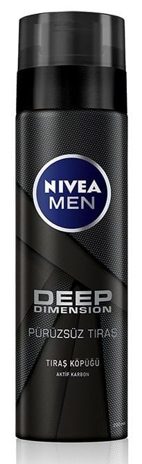 NIVEA MEN TIRAŞ KÖPÜĞÜ PÜRÜZSÜZ TIRAŞ DEEP DIMENSI