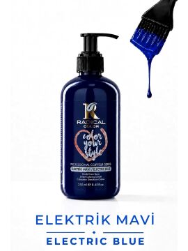 RADICAL COLOR SAÇ BOYASI 250ml Elektrik Mavi