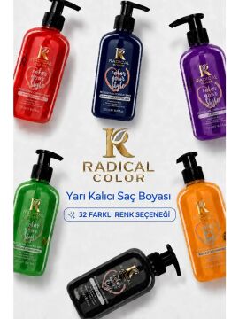 RADICAL COLOR SAÇ BOYASI 250ml Elektrik Mavi