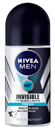 NIVEA MEN KOLTUK ALTI ROLL-ON İNVİSİBLE FRESH
