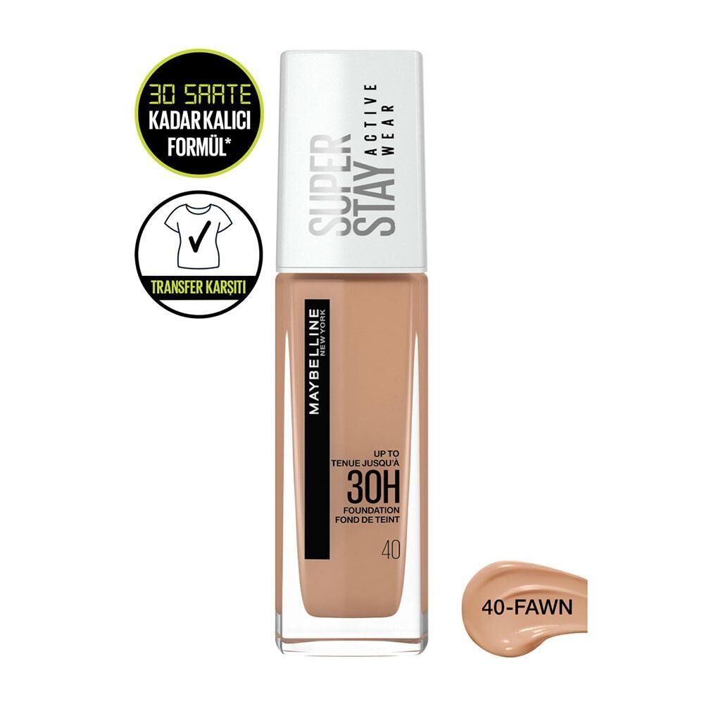 MAYBELLINE FONDÖTEN SUPER STAY Actıve Wear 40