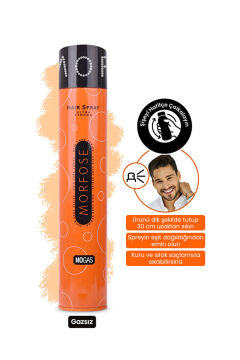 MORFOSE SAÇ SPREYİ 400ml NO GAS ULTRA STRONG