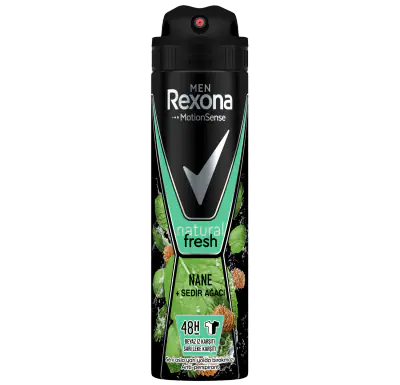 REXONA ERKEK DEODORANT NATURAL FRESH Nane+SedirAğa