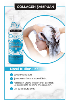 MORFOSE ŞAMPUAN 1000ml MAVİ SERİ COLLAGEN