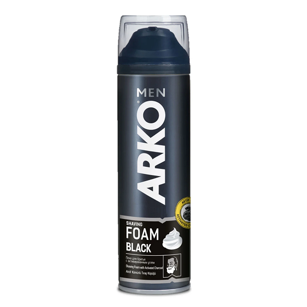 ARKO MEN TIRAŞ KÖPÜĞÜ 200ml Black