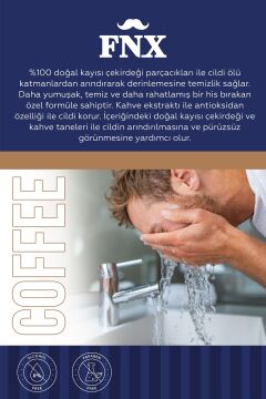 FNX BARBER FACE SCRUB PEELİNG COFFEE 500 ML