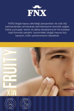 FNX BARBER FACE SCRUB PEELİNG MIX FRUITY 500 ML