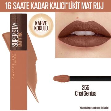 MAYBELLINE RUJ SUPER STAY MATTE INK 255 Chaıgenıus