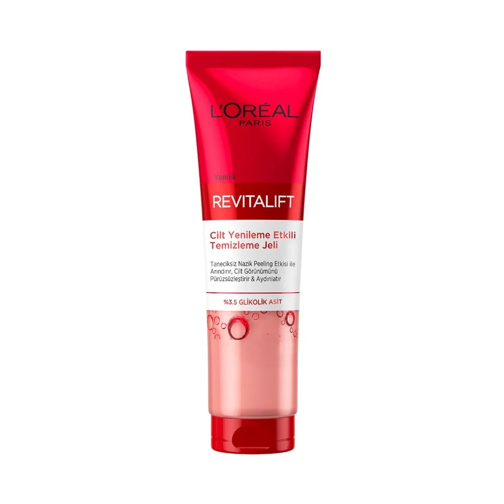 LOREAL REVITALIFT Cilt Yenileme Etkili Yüz Tmizleme Jeli 150ml
